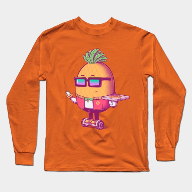 Pizza lover Long Sleeve T-Shirt by dcoarts